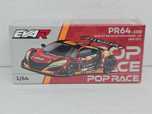 PopRace
Eva Rt Production model custom Type 08
NSX GT3
#108