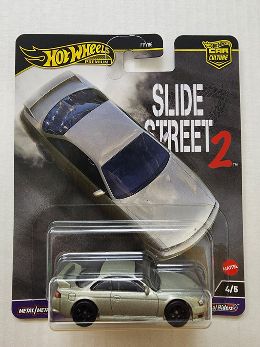 Hot wheels Premium Slide Street 2 Nissan 240sx s14