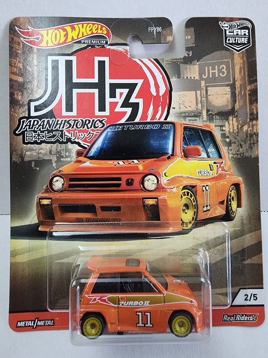 Hot wheels Premium jh3 85 Honda City turbo 2