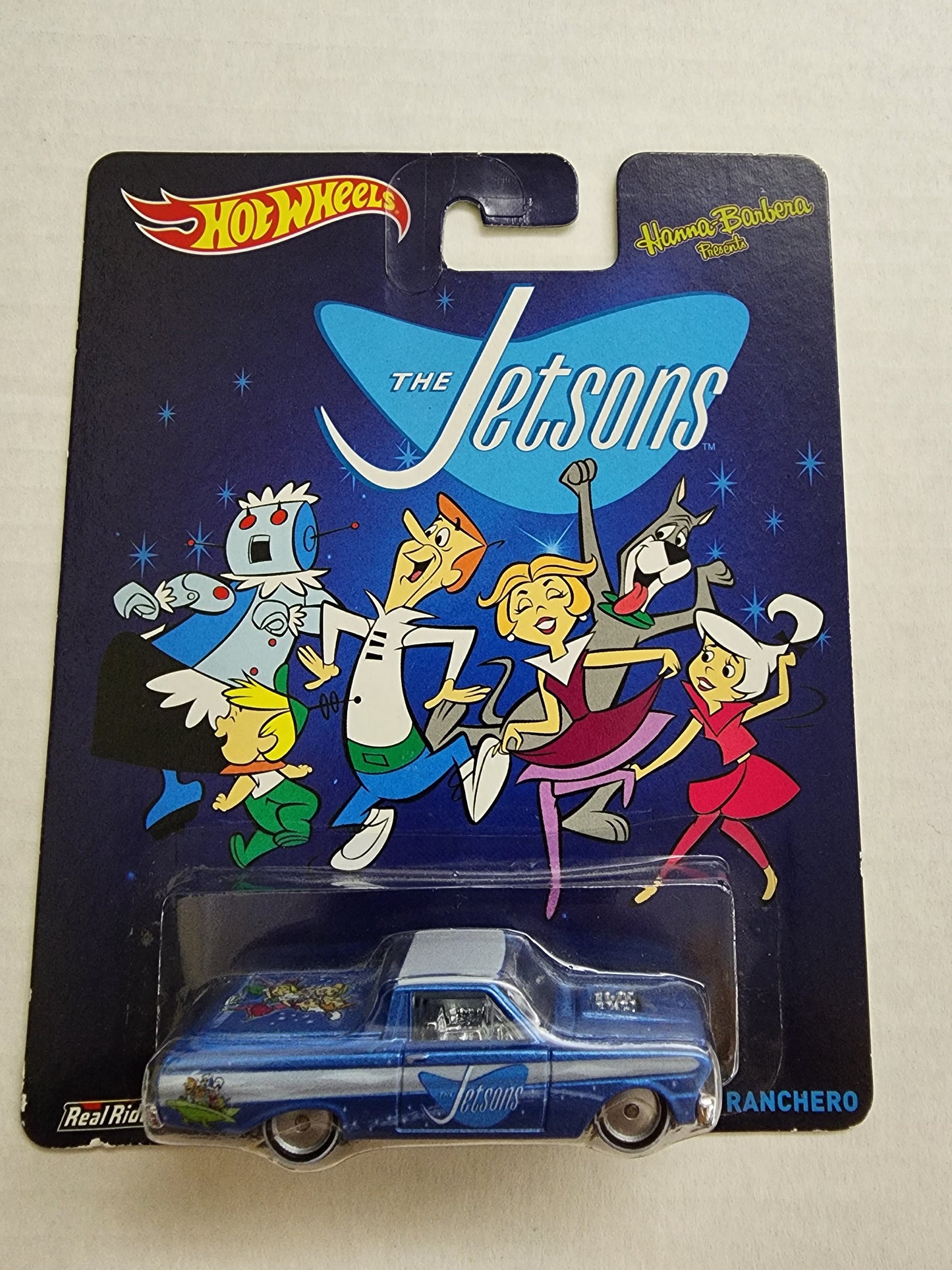 Hot wheels Premium 2013 Hannah Barbara The Jetsons 65 Ford Ranchero