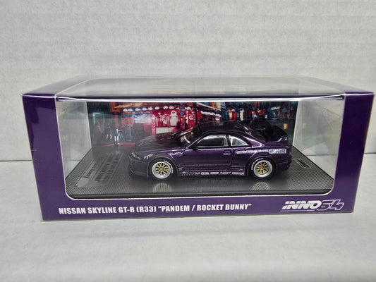 Inno64
Nissan Skyline GT-R R33
Pandem Rocket Bunny
Purple