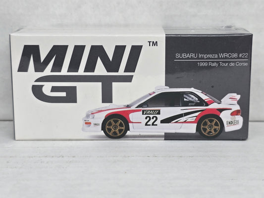 Mini Gt
Subaru Impreza Wrc98
#22
1999 Rally Tour Corse