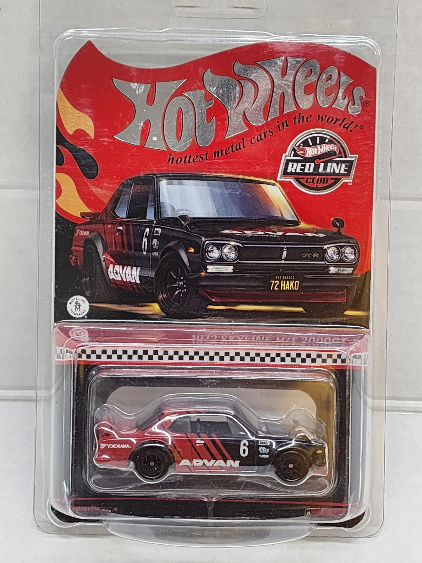 Hot wheels Rlc exclusive 2024 Advan Hakosuka 1972 Skyline H/T 2000 GT-R