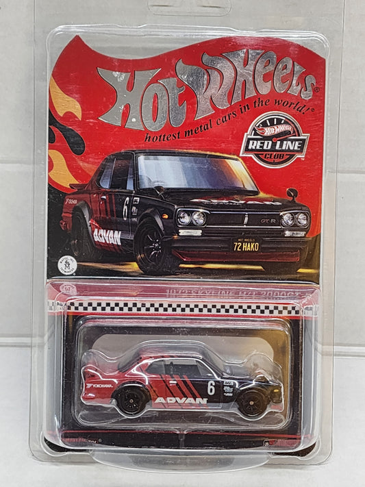 Hot wheels Rlc exclusive 2024 Advan Hakosuka 1972 Skyline H/T 2000 GT-R