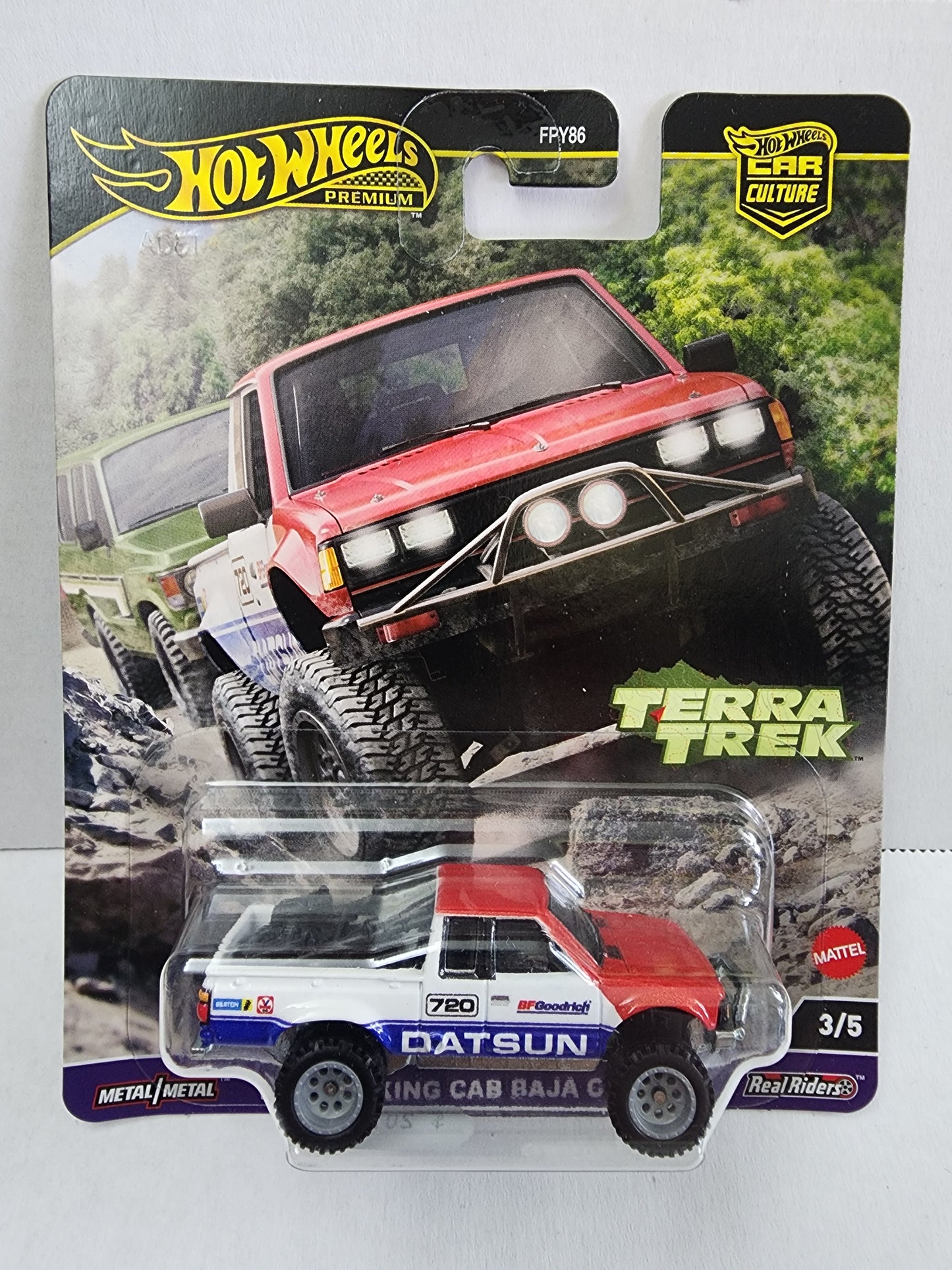 Hot wheels Premium Terra trek Datsun King Cab Baja custom