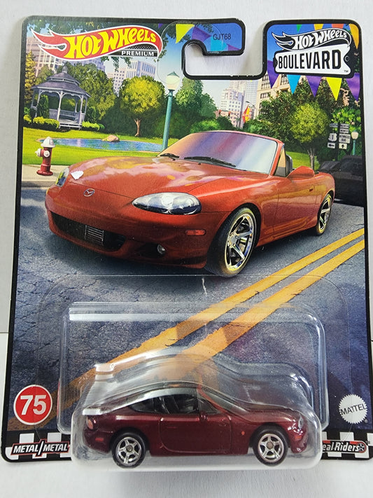 Hot wheels Premium Boulevard No.75 04 Mazda Mazdaspeed miata