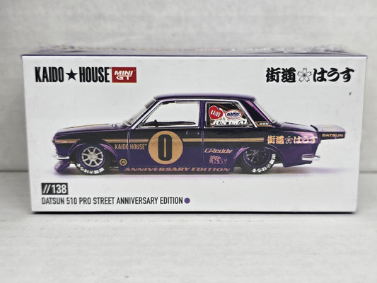 Kaidohouse Mini Gt
Datsun 510 Pro street
Anniversary edition
#138