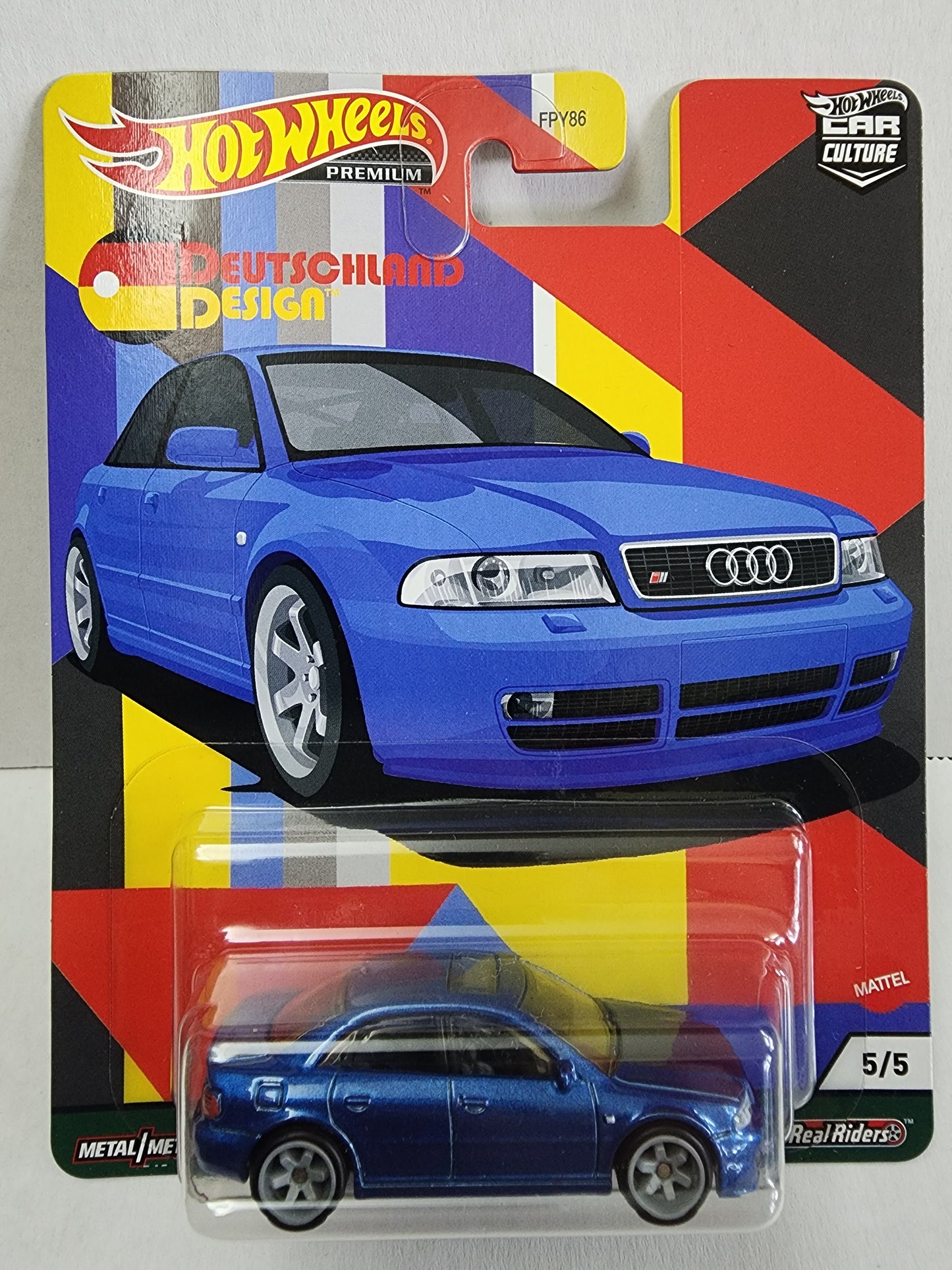 Hot wheels Premium Deutschland Design Audi S4 Quattro
