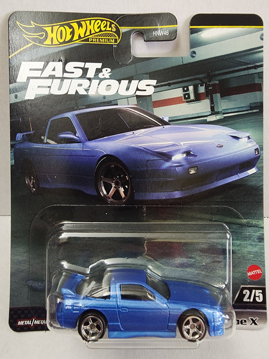 Hot wheels Premium fnf 96 Nissan 180sx Type X