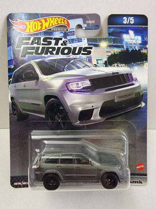 Hot wheels Premium Fnf Jeep Grand Cherokee TrackHawk