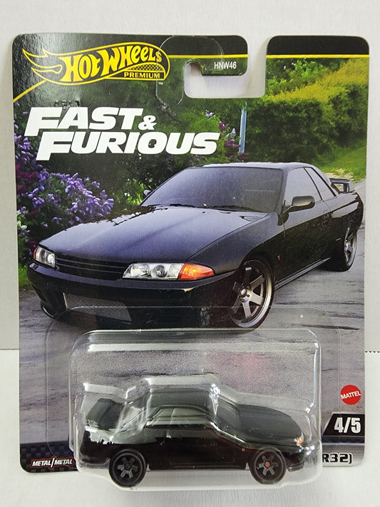 Hot wheels Premium Fnf Nissan skyline Gtr bnr32