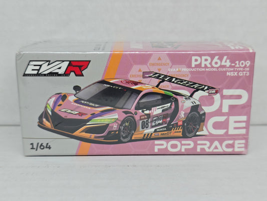 PopRace
Eva Rt Production model custom Type 08
NSX GT3
#109