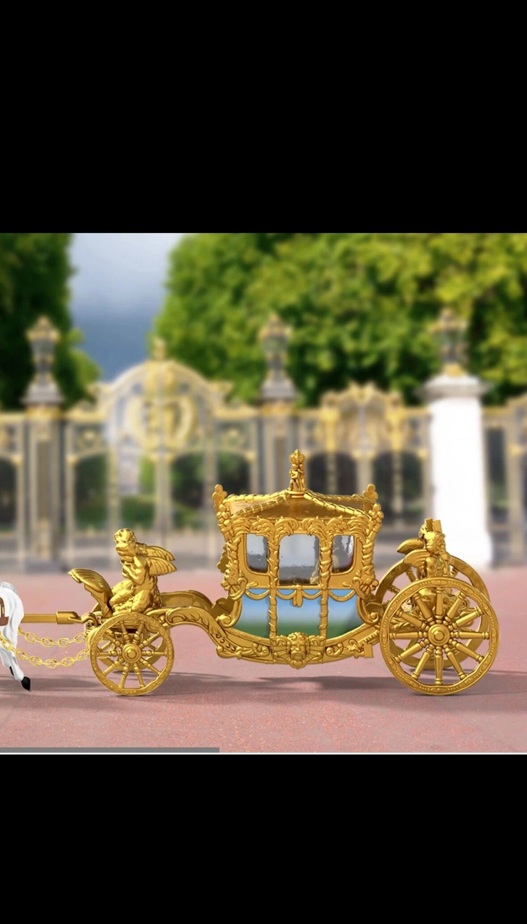 Matchbox 2023 Coronation King Charles III Gold State Coach