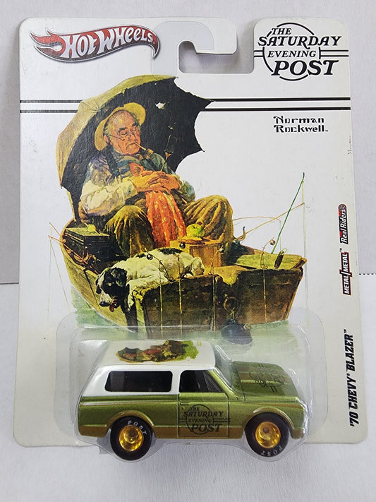 Hot wheels The Saturday evening Post 70 Chevy Blazer