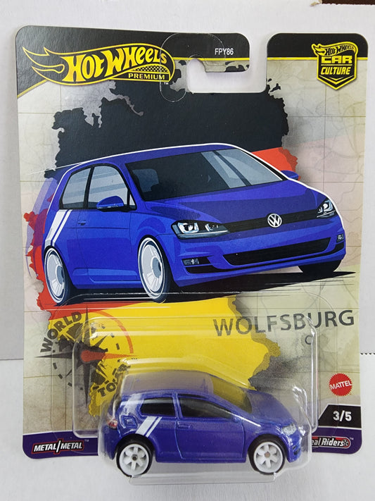 Hot wheels Premium world Tour Volkswagen golf mk7