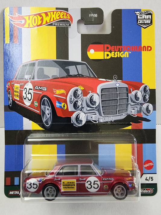 Hot wheels Premium Deutschland Design Mercedes Benz 300 sel 6.8 Amg