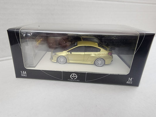 Timemicro 1/64 2019 Subaru wrx Sti Gold