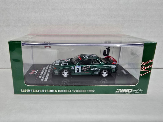 Inno64
Nissan Skyline GT-R R32
Castrol #3
Super Taikyu N1 series Tsukuba 12 hour 1992