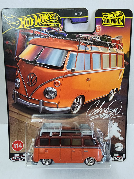 Hot wheels Premium Boulevard no.114 1967 Volkswagen Samba bus