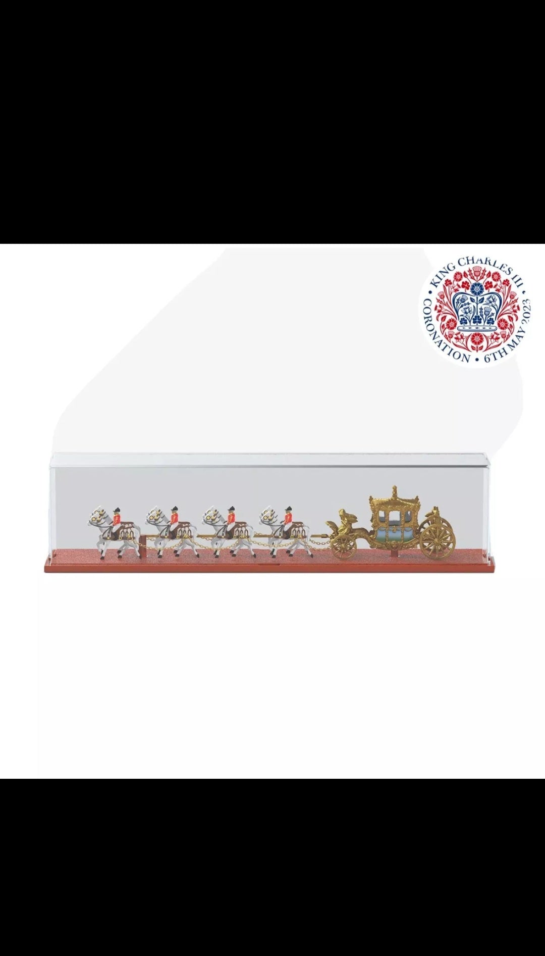 Matchbox 2023 Coronation King Charles III Gold State Coach