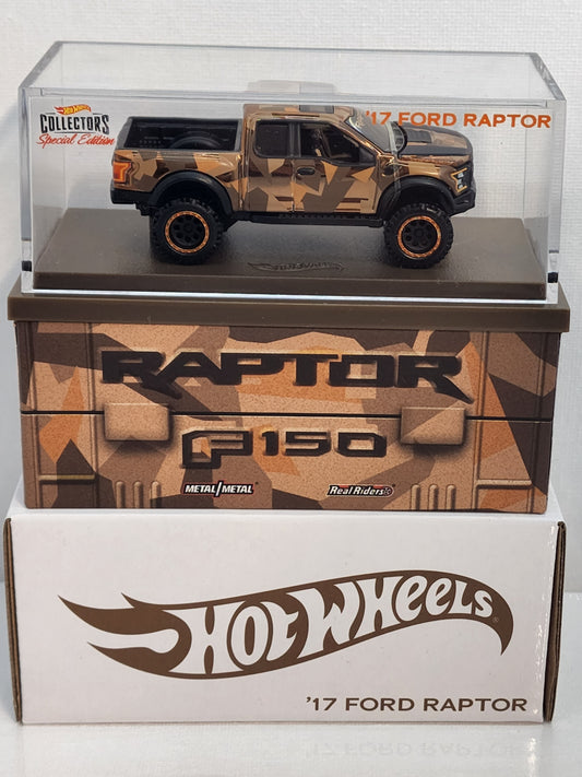Hot wheels rlc 2021 Ford Raptor F150 Camo