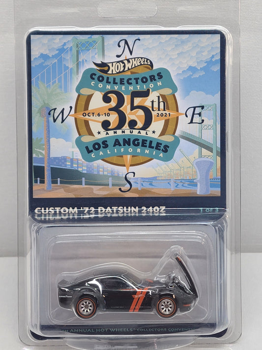 Hot wheels 2021 35th annual la convention custom 72 datsun 240z