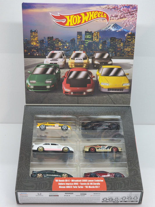 Hot wheels 2022 Jdm 6 pack box set