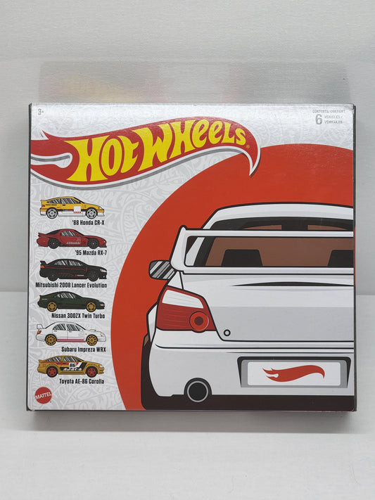 Hot wheels 2022 Jdm 6 pack box set