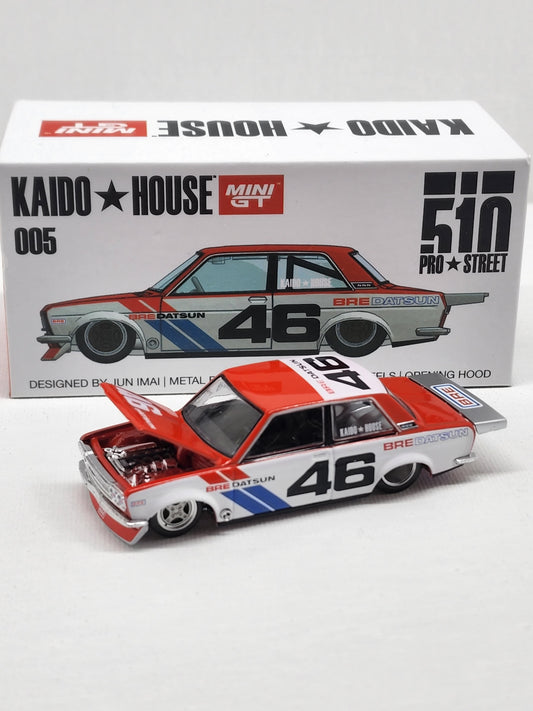 Mini Gt kaidohouse Datsun 510 Pro Street 005 BRE #46 V1