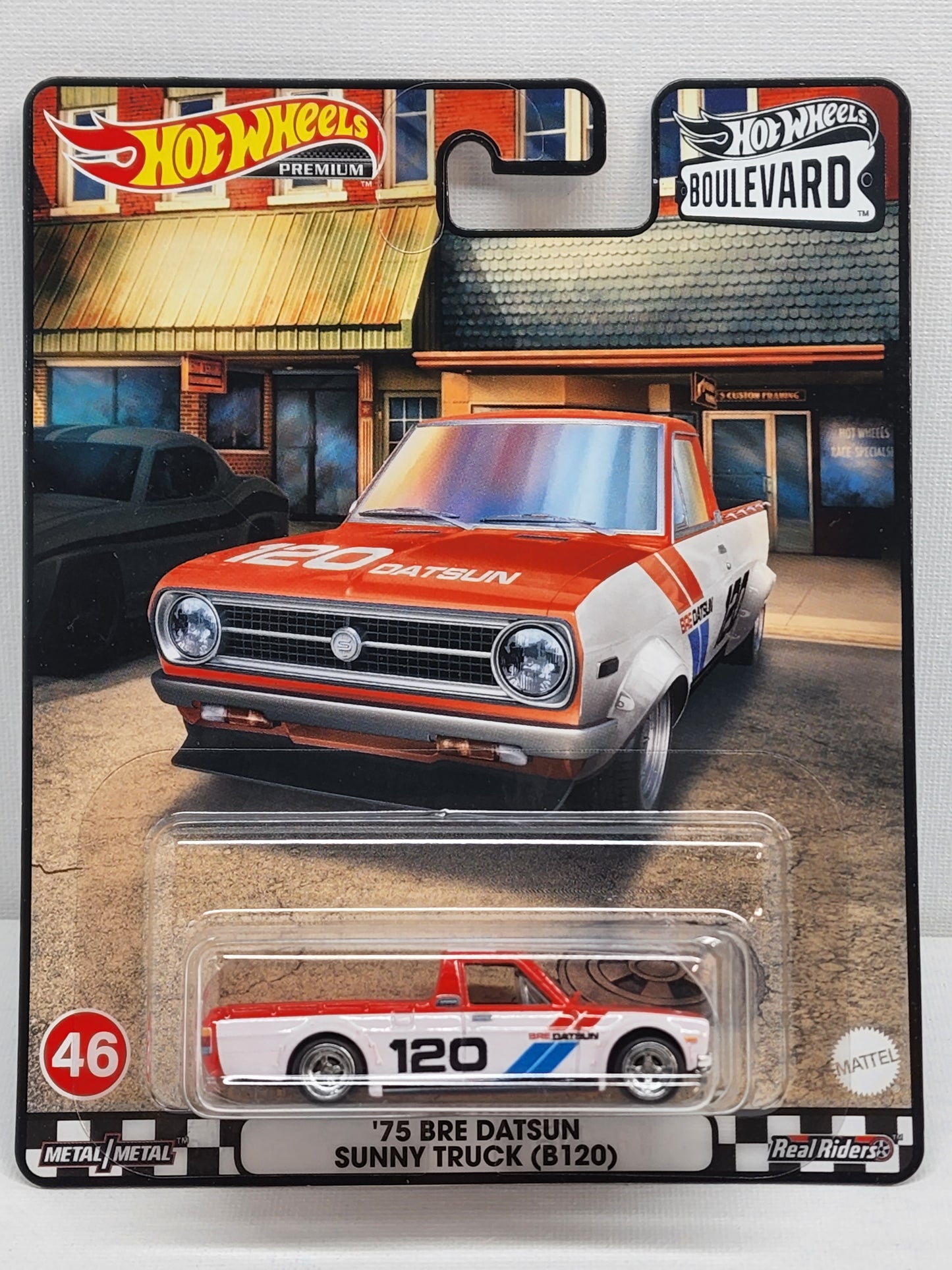 Hot wheels Premium Boulevard 75 Bre Datsun Sunny Truck (b120)