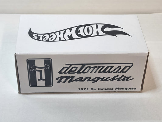 Hot wheels Rlc Exclusive 71 De Tomaso Mangusta Green