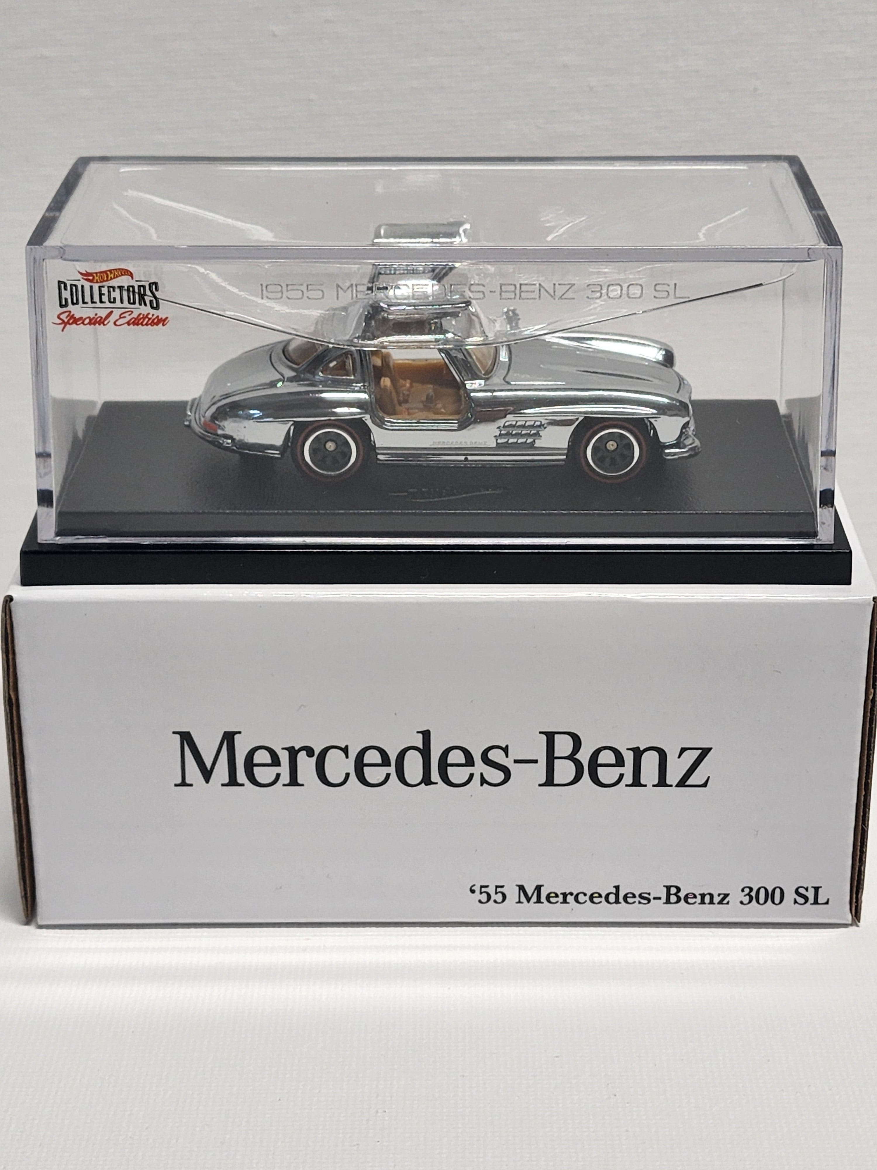 Hot wheels Rlc exclusive 2021 55 Mercedes Benz 300 sl silver