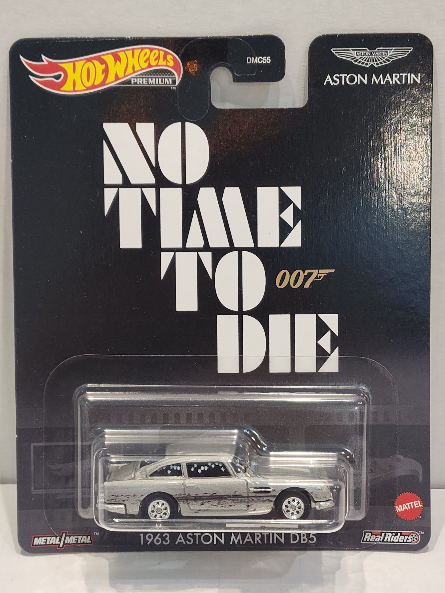 Hot wheels
Premium
Replica entertainment
007 No time to die
1963 Aston Martin Db5