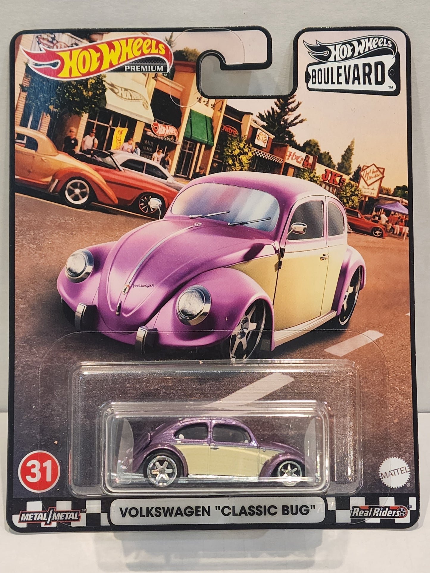 Hot wheels
Premium
Boulevard
Volkswagen classic Bug
No.31