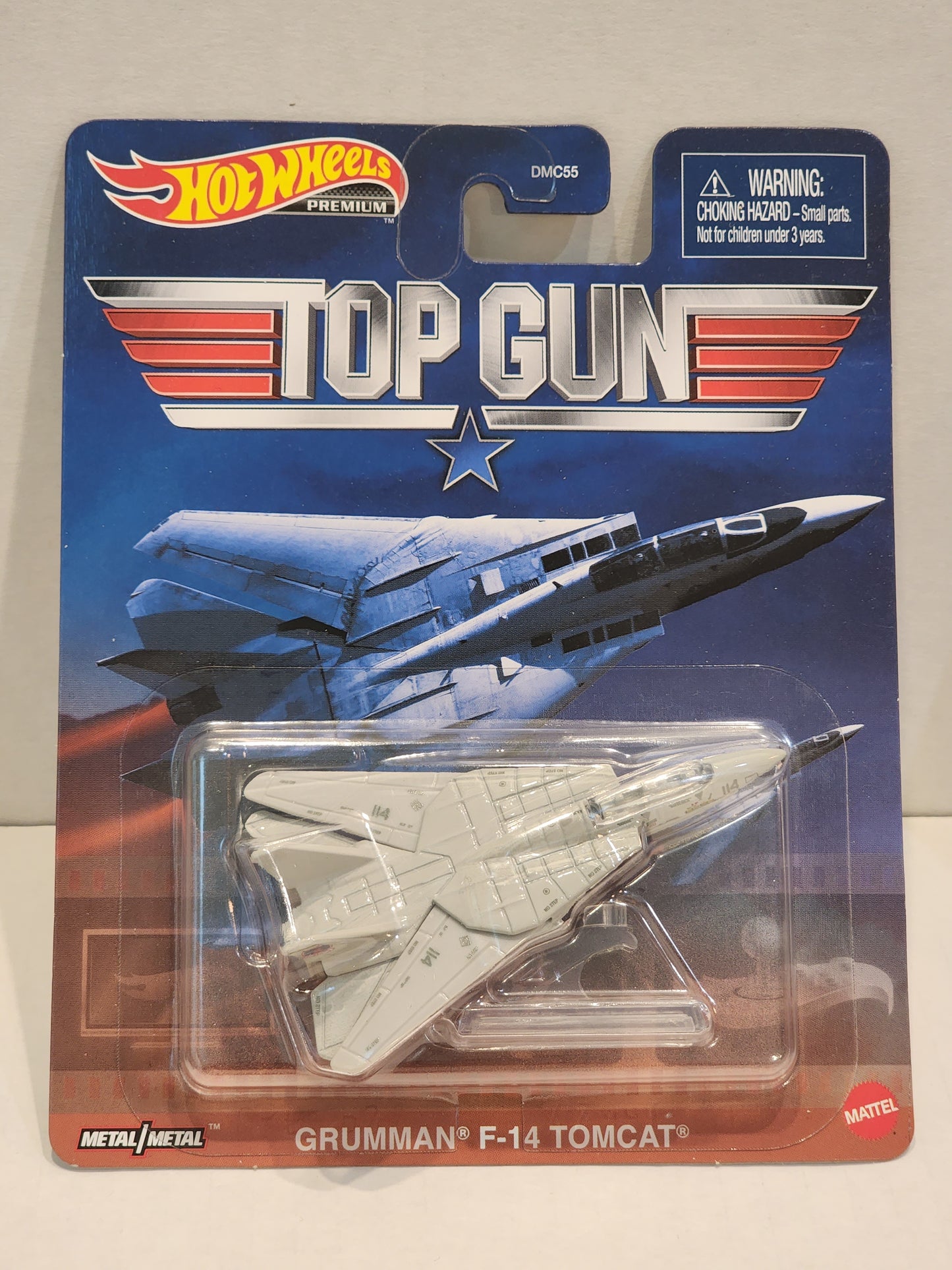 Hot wheels
Premium
Replica entertainment
Top Gun
Grumman F-14 Tomcat
Minor soft corners
Brand new