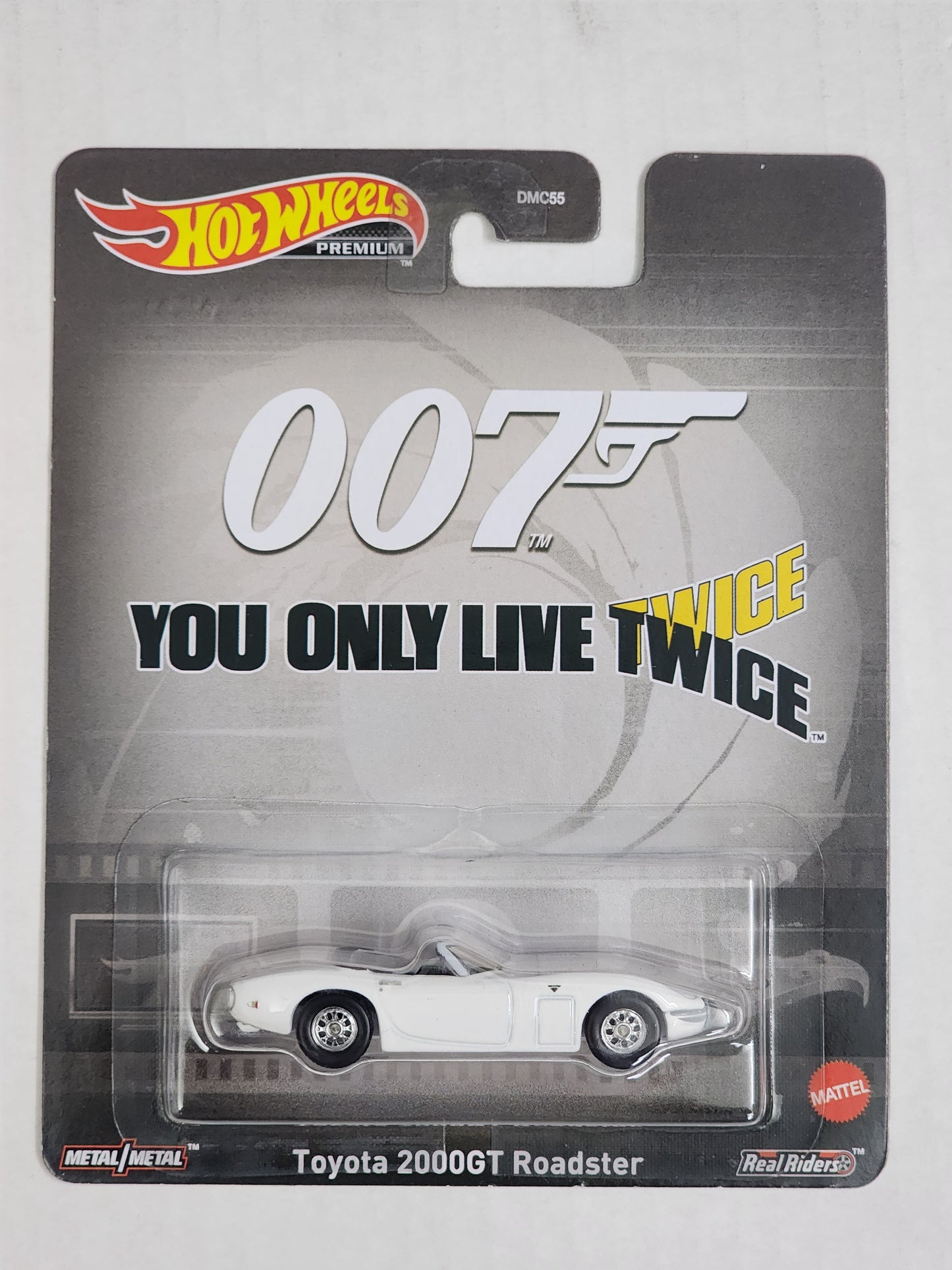 Hot wheels premium 007 You only live Twice Toyota 2000Gt