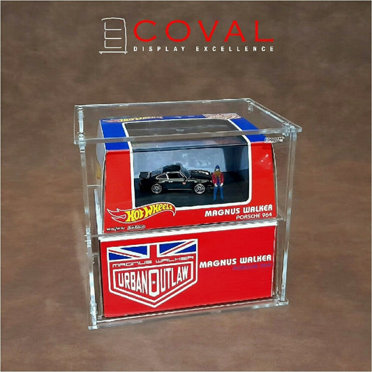 Coval Displays rlc boxed 2 Teir with front door case SLP-102