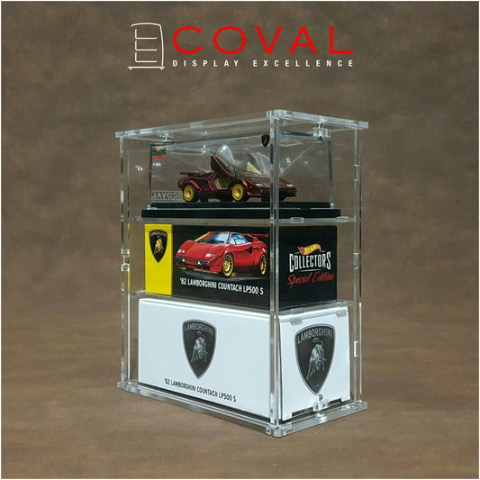 Coval Displays Hot Wheels Rlc 3 Teir boxed display case SLC-103