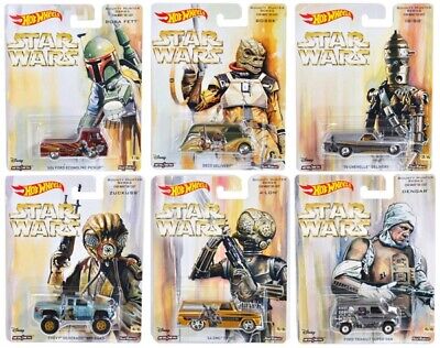Hot wheels
Pop culture
2017
Ralph McQuarrie
Star Wars
Complete set of 6