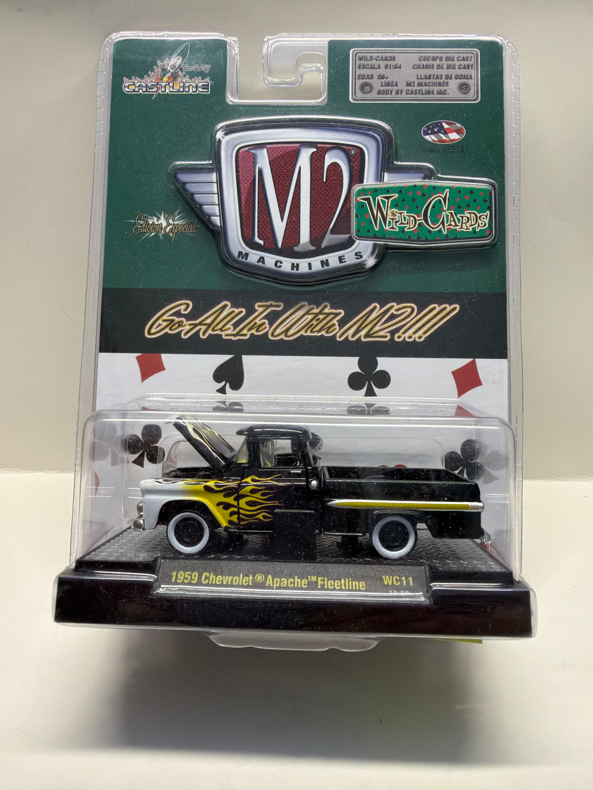 M2 machines wild card 2016 1959 Chevrolet Apache fleetline