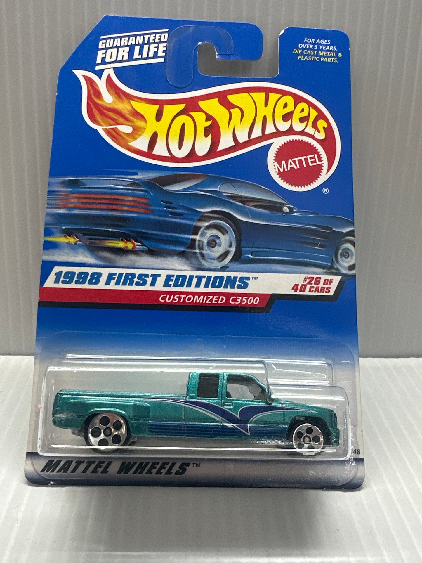 1997Hot Wheels 1st Editions - #26 - Customized c3500 VHTF