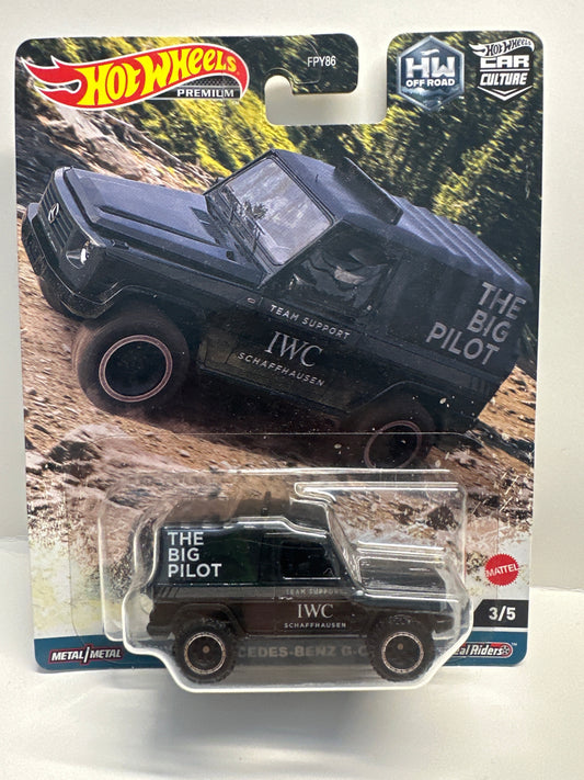 Hot Wheels 1993 Mercedes-Benz G-Class Black #3 - 2023 Car Culture: HW Off Road