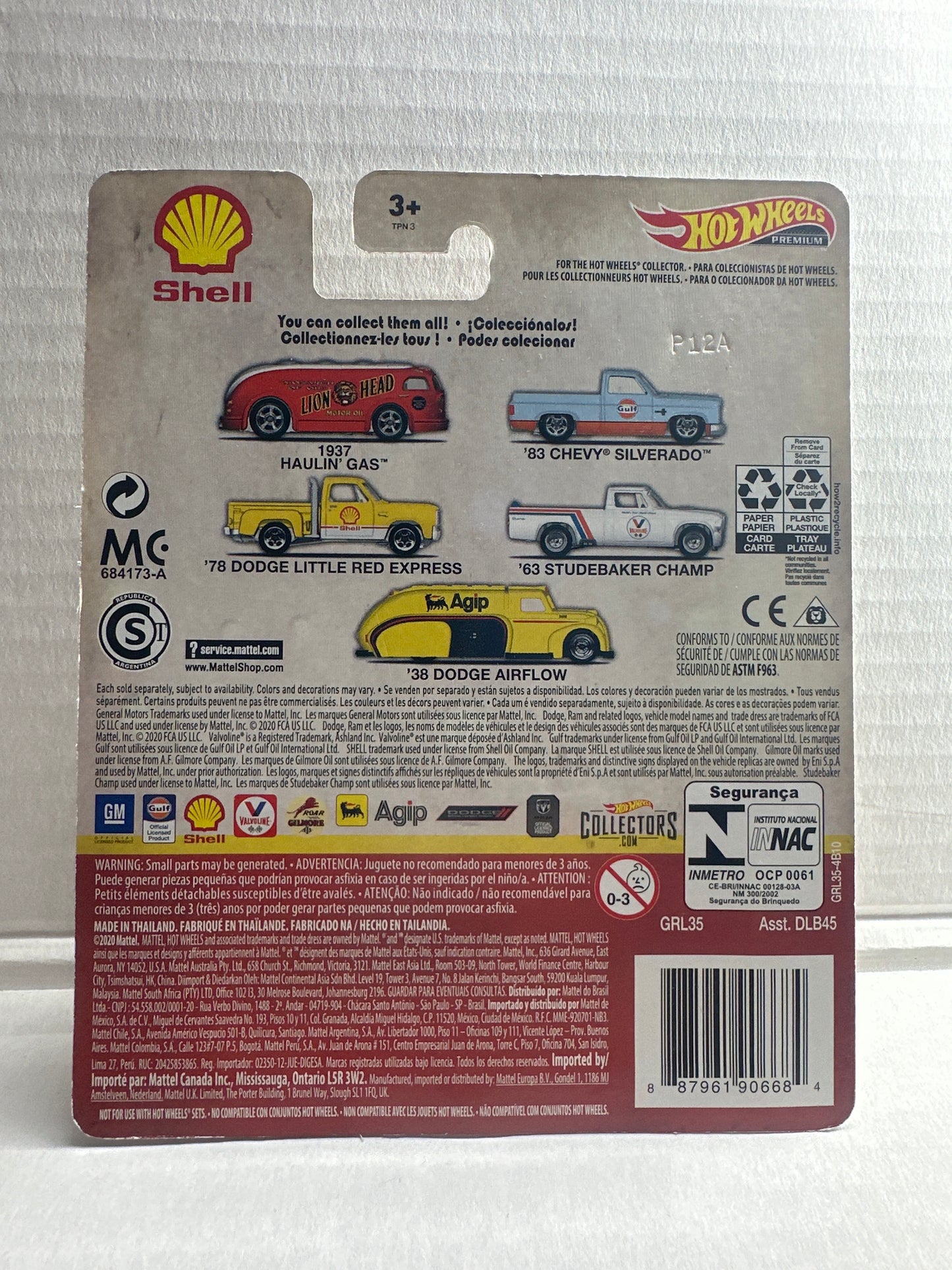 Hot Wheels 78 Dodge Little Red Express Shell Yellow Pop Culture 2020