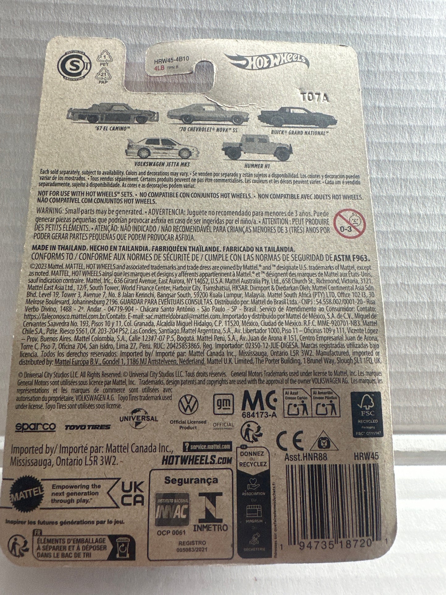 2024 HOT WHEELS HW FAST & FURIOUS SERIES DECADES OF FAST 5/5 TAN HUMMER H1