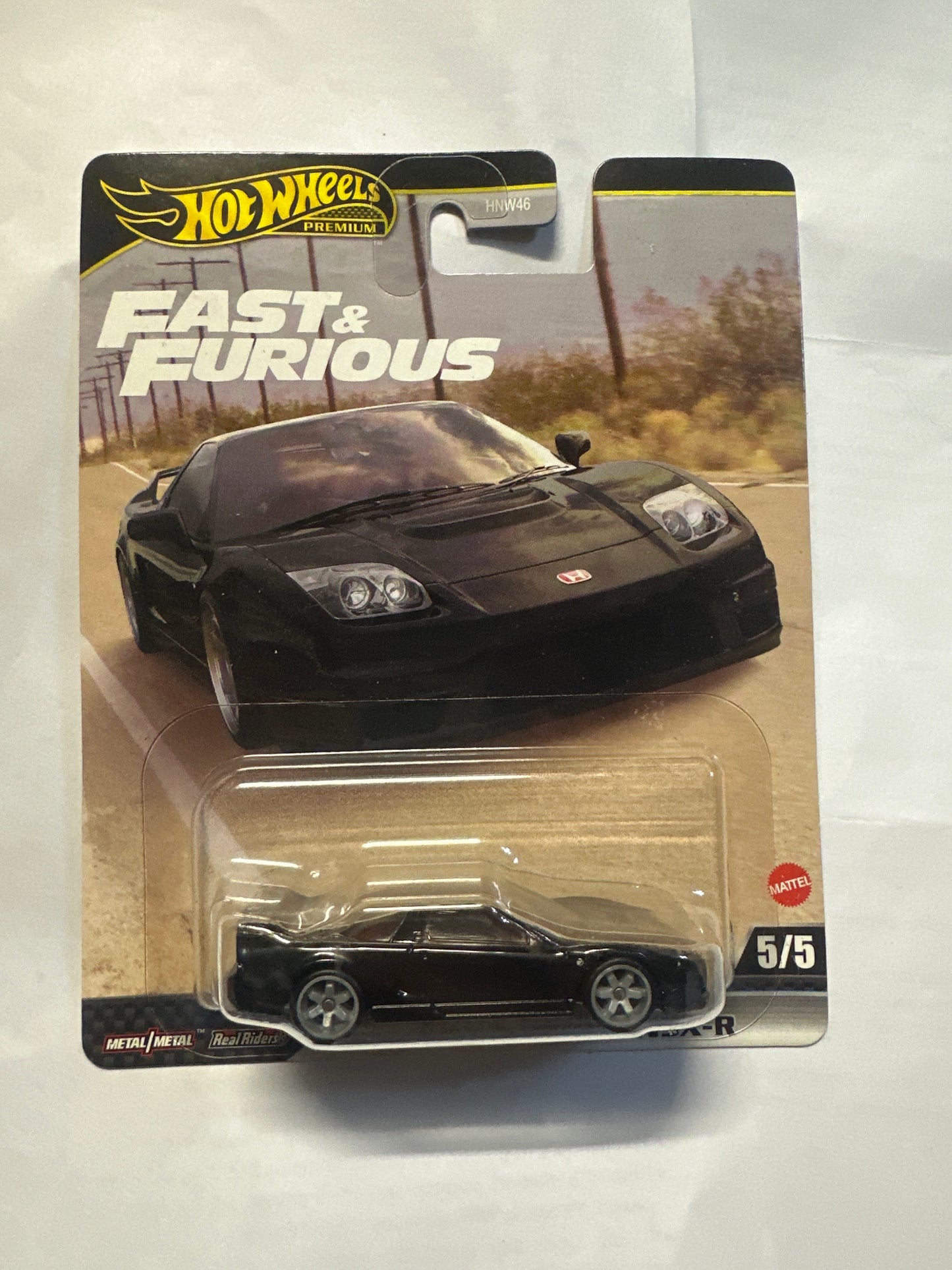 Hot Wheels Fast & Furious 2003 Honda NSX-R Premium Diecast Fast Five