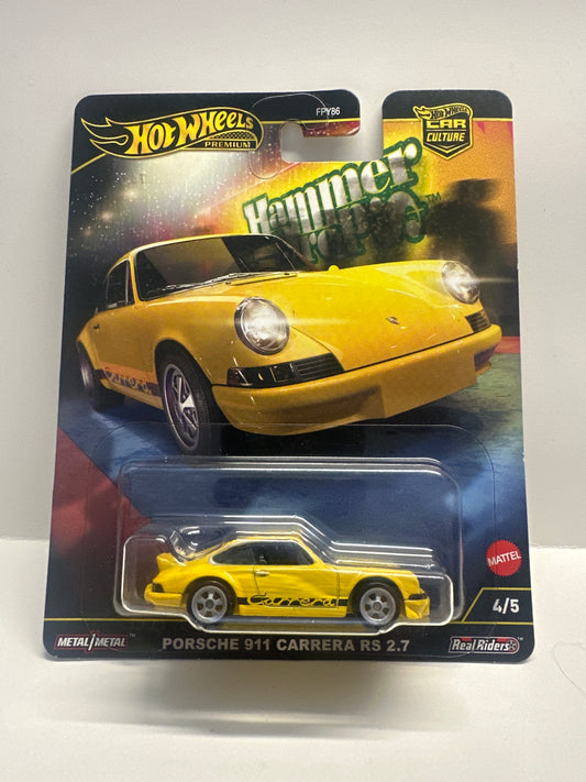 Hot Wheels Car Culture 2025 - Hammer Drop - Porsche 911 Carrera RS 2.7 - 4/5