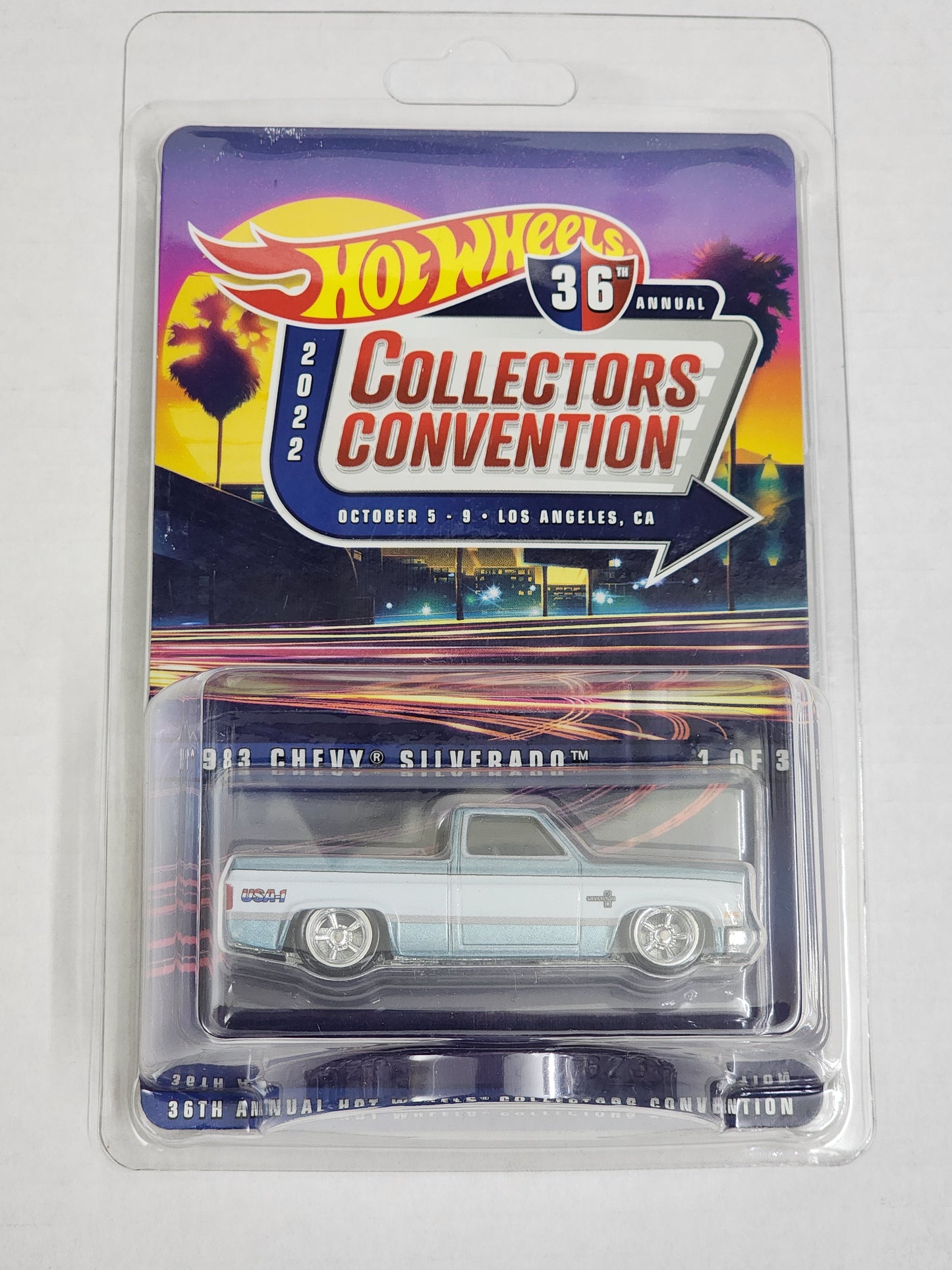 Hot Wheels 36th L.A Collectors Convention 83 Chevy Silverado