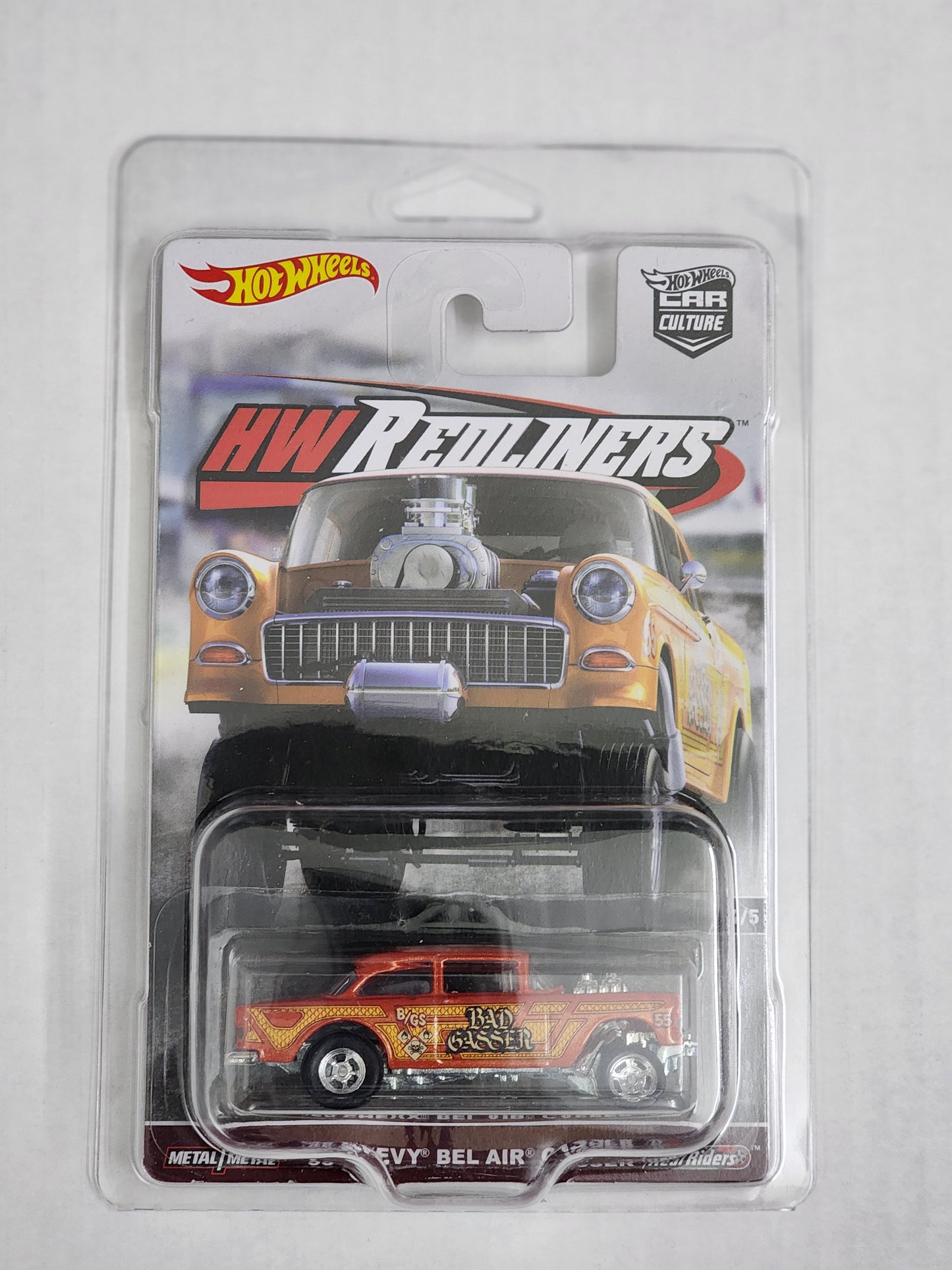 Hot Wheels Premium Redliners 55 Chevy Bel Air Gasser