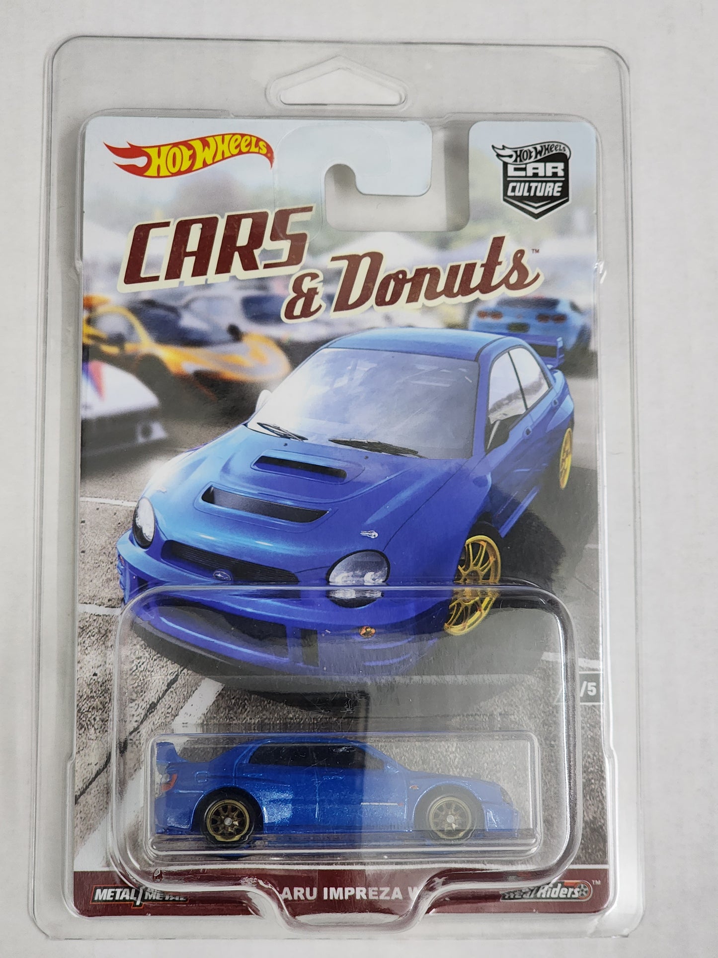 Hot wheels Premium Cars and donuts Subaru Impreza Wrx