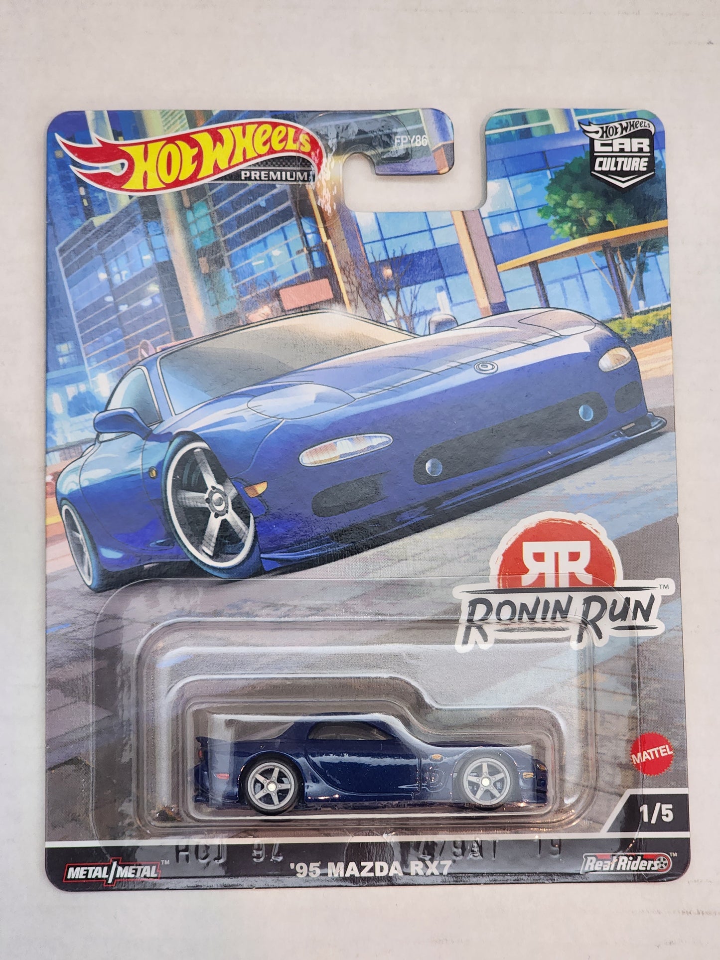 Hot wheels Premium Ronin Run 95 Mazda rx7 Fd